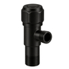  Robinet unghiular cu cap ceramic Model 2 Negru 1/2 x 1/2