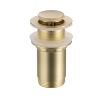 Dop de lavoar Balneo Klik Klak E Auriu fără preaplin – Brushed Gold