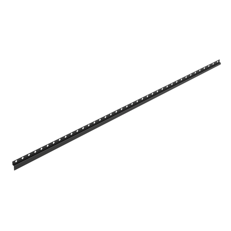 Profil de pantă Balneo negru de perete dreapta 170 cm