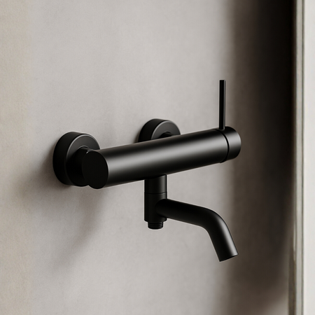 Balneo Cascade model 1 negru mixer de baie