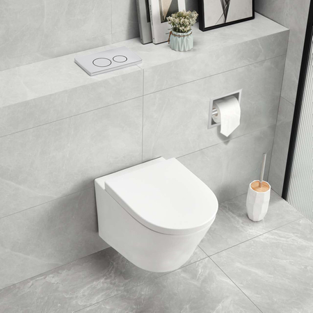 Clapetă de spălare WC Balneo Oxo satinat