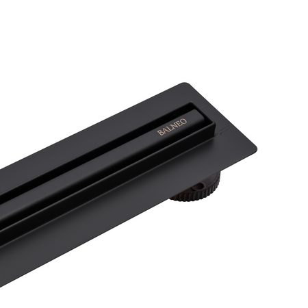 Rigolă liniară de pardoseală Balneo Slim & Low ProLine Black 100 cm negru