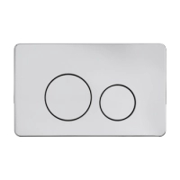 Clapetă de spălare WC Balneo Oxo satinat