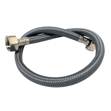 Balneo Furtun de conectare PEX, gri împletit 1/2" x 1/2" 40 cm