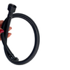 Balneo PEX conexiune furtun negru împletit 3/8" x 3/8" 40 cm