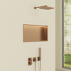 Balneo Wall Box LED raft încastrat Cupru 60 x 30 x 10 cm