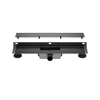 Sifon de perete pentru duș Wall and Floor NEXT - 60 cm Gun Metal