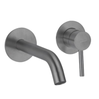 Balneo Cascade mixer pentru chiuvetă model 3 gun metal