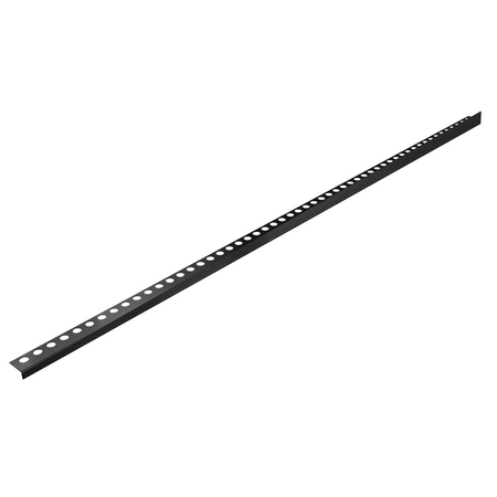 Profil de pantă Balneo negru de pardoseală dreapta 120 cm