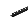 Profil de pantă Balneo negru pentru sticlă dreapta 120 cm