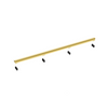 Sifon liniar de podea Balneo Slim & Low ProLine Mirror Gold 80 cm, auriu oglindă