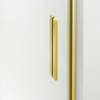 Ușă de duș glisantă Balneo Porta – Auriu 120 cm