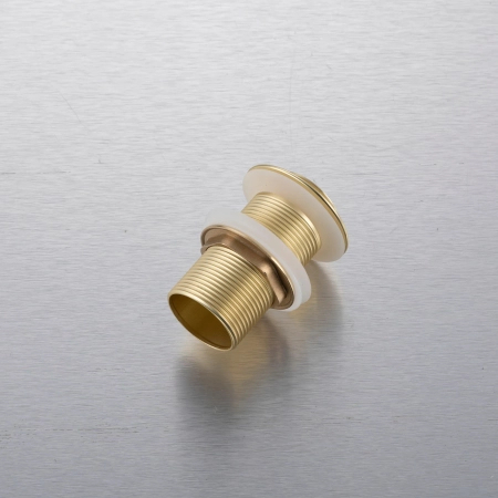 Dop de chiuvetă din alamă Balneo Klik Klak B, auriu, fără orificiu de preaplin – Brushed Gold
