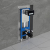 Set WC încastrat Balneo cadru Fix-Frame Narrow cu vas WC alb Luna Tornado