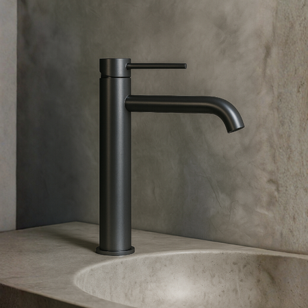 Balneo Cascade lavoar mixer model 2 gun metal