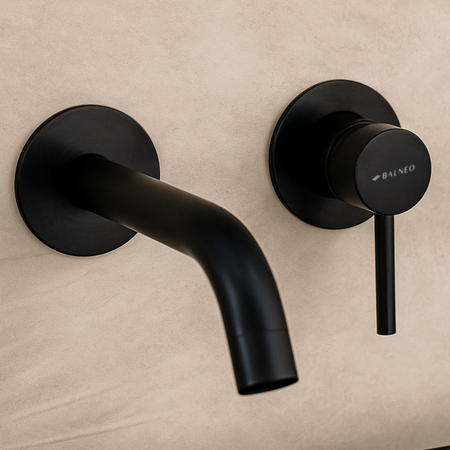 Balneo Cascade mixer pentru chiuvetă model 3 negru