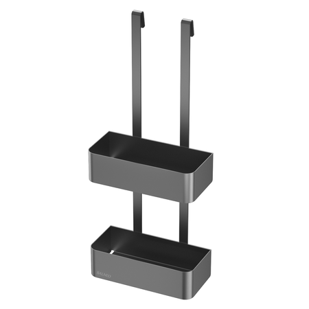 BALNEO Etajeră de duș MARELLO GUN METAL