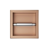 Suport hârtie igienică Balneo Wall Box Paper 1 Copper cupru îngropat în perete din oțel inoxidabil