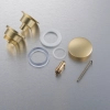 Dop de chiuvetă din alamă Balneo Klik Klak D, auriu, universal – Brushed Gold