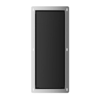 Suport pentru perie WC Balneo Wall Box Brush S Black Glass, partea dreaptă, încastrat în perete, din oțel inoxidabil