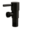 Robinet unghiular cu cap ceramic model 1 Negru 1/2 x 3/8