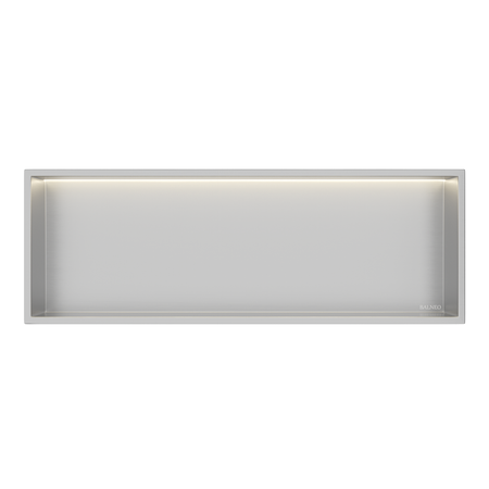 Balneo Wall Box LED Inox raft 90 x 30 x 10 cm