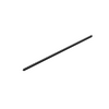 Profil de pantă Balneo negru pentru sticlă dreapta 120 cm
