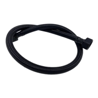 Balneo PEX conexiune furtun negru împletit 3/8" x 3/8" 40 cm