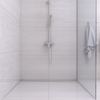 Profil de pantă Balneo inox pentru sticlă dreapta 120 cm