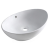 Lavoar pe blat Balneo Zerra 59 x 39 cm alb din ceramică