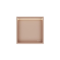 Balneo Wall Box LED raft încastrat cupru 30 x 30 x 10 cm
