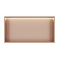 Balneo Wall Box LED raft încastrat Cupru 60 x 30 x 10 cm