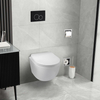 Buton de spălare WC Balneo Exo Negru