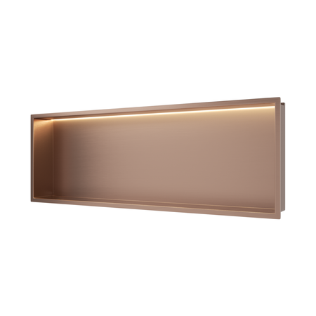 Balneo Wall Box LED raft încastrat Cupru 90 x 30 x 10 cm
