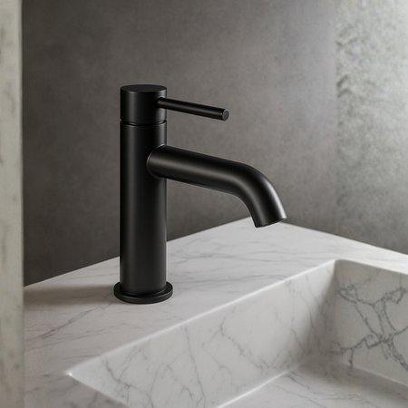 Balneo Cascade mixer pentru chiuvetă model 1 negru