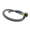 Balneo Furtun de conectare PEX, gri împletit 1/2" x 3/8" 60 cm