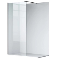 Perete de duș Beira Black 70 cm