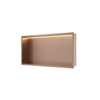 Balneo Wall Box LED raft încastrat Cupru 60 x 30 x 10 cm