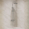 Balneo Cascade mixer duș set 1 inox