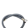 Balneo Furtun de conectare PEX, gri împletit 1/2" x 3/8" 60 cm