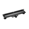 Sifon de perete pentru duș Wall and Floor NEXT - 60 cm Gun Metal