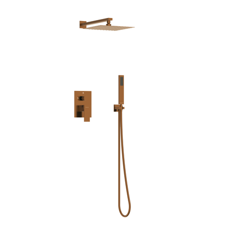 Balneo Cascade mixer de duș set de 3 cupru