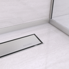 Profil de pantă Balneo inox de perete dreapta 170 cm