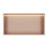 Balneo Wall Box LED raft încastrat Cupru 60 x 30 x 10 cm
