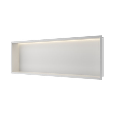 Balneo Wall Box LED raft încastrat Alb 90 x 30 x 10 cm