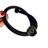 Balneo PEX furtun de conectare negru 1/2" x 1/2" 60 cm