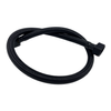 Furtun de conectare Balneo PEX negru împletit 1/2" x 3/8" 60 cm