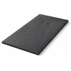 Cădiță de duș compozit Balneo Stone Tray 140 x 90 x 2,5 cm gri închis joasă dreptunghiulară