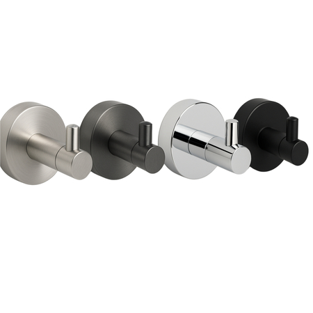 Cârlig Gun metal Balneo Qube model 1