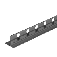 Balneo Gun Metal drop rail pentru sticla stânga 120 cm